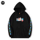 EMBROIDERY HOODIES LION DANCE H027