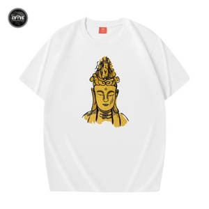 EMBROIDERY T-SHIRT BUDDHA #062