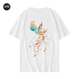 EMBROIDERY T-SHIRT MAPLE PHOENIX #066