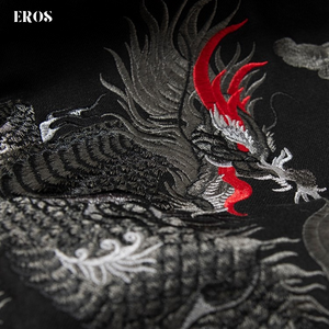 EMBROIDERY HOODIES QILIN H014