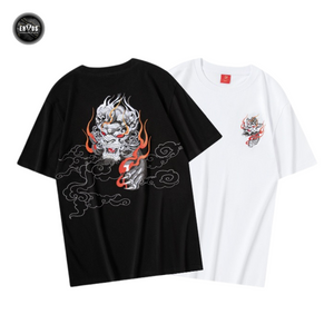 EMBROIDERY T-SHIRT THE TIGER #069