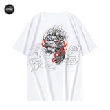 EMBROIDERY T-SHIRT THE TIGER #069