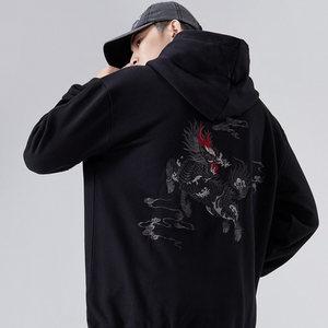 EMBROIDERY HOODIES QILIN H014