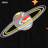 EMBROIDERY T-SHIRT TRAVEL IN SPACE #029