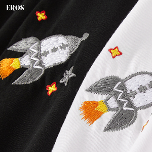 EMBROIDERY T-SHIRT TRAVEL IN SPACE #029