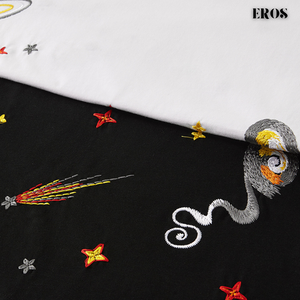 EMBROIDERY T-SHIRT TRAVEL IN SPACE #029