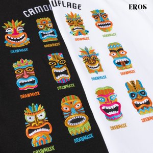 EMBROIDERY T-SHIRT DRAW MASK #016