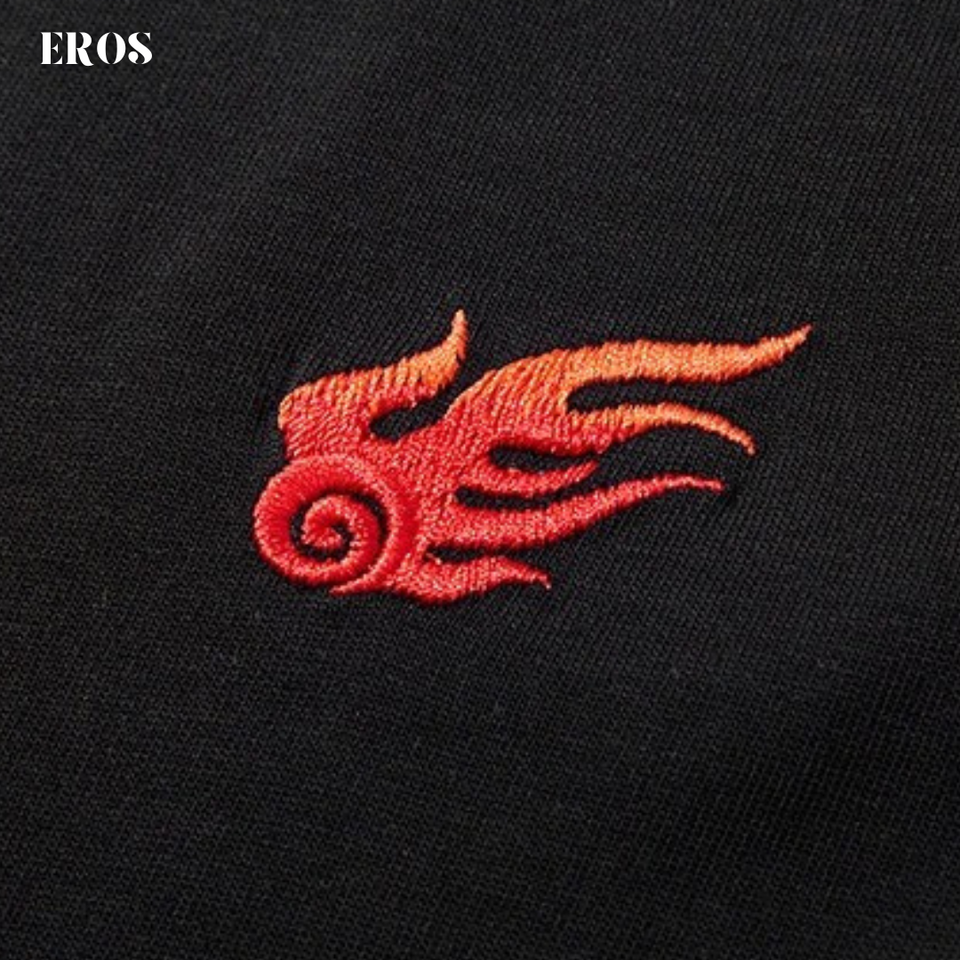 EMBROIDERY T-SHIRT RAINBOW PHOENIX #102