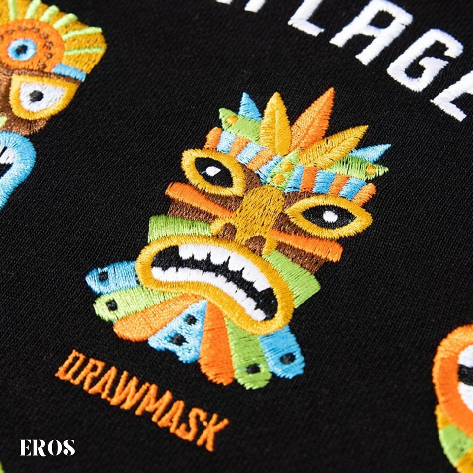 EMBROIDERY HOODIES DRAWMASK H018