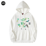 EMBROIDERY HOODIES BAMBOO MAGPIE H015