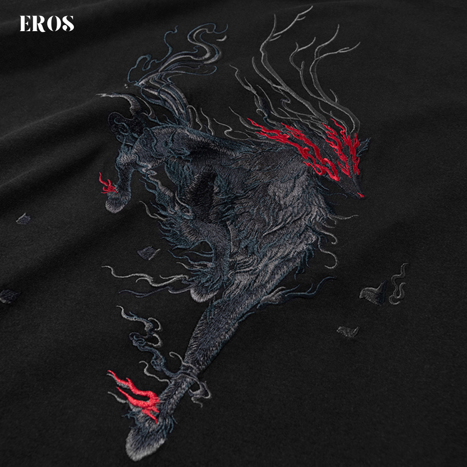 EMBROIDERY T-SHIRT LEGENDARY CREATURE #019