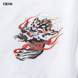 EMBROIDERY T-SHIRT THE TIGER #069