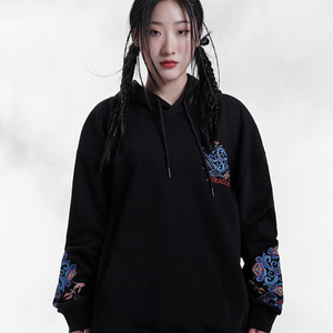 EMBROIDERY HOODIES PORCELAIN H002