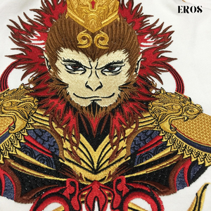 EMBROIDERY T-SHIRT SUN WUKONG #073