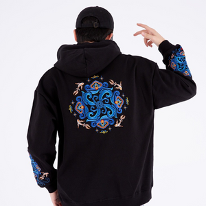 EMBROIDERY HOODIES PORCELAIN H002