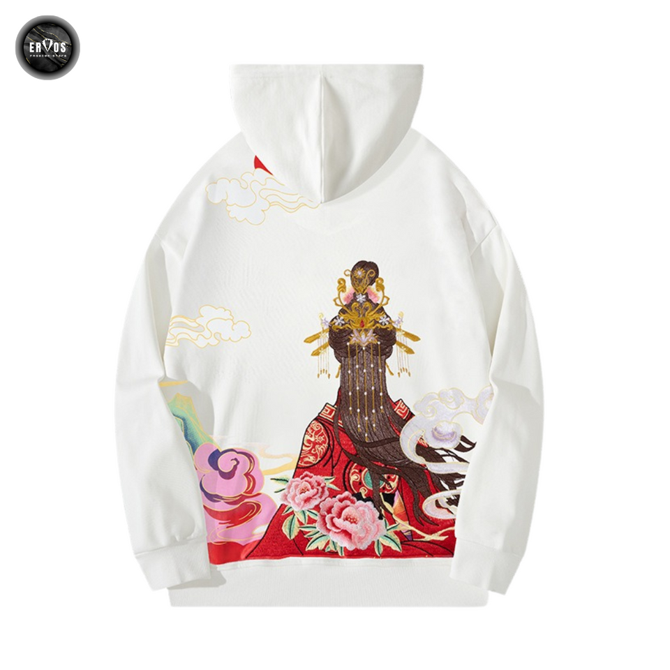 EMBROIDERY HOODIES FAIRY ZI XIA H008