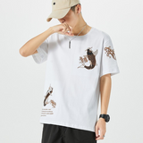 EMBROIDERY T-SHIRT KOI #074