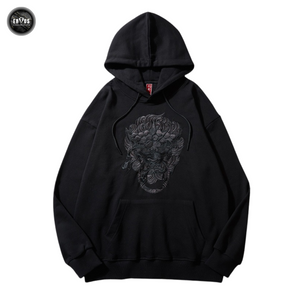 EMBROIDERY HOODIES LION HEAD H036