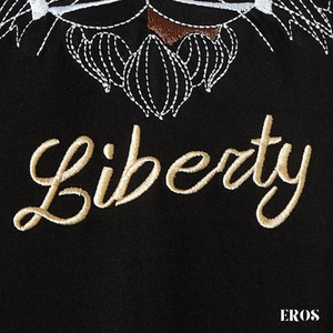 EMBROIDERY T-SHIRT LIBERTY TIGER #026