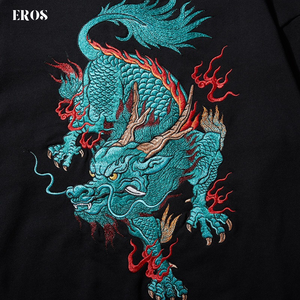 EMBROIDERY HOODIES AUSPICIOUS QILIN H035