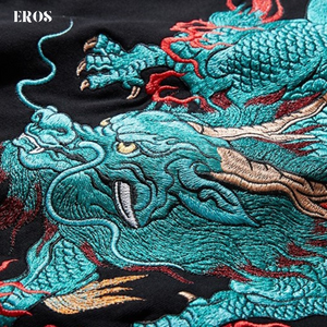 EMBROIDERY HOODIES AUSPICIOUS QILIN H035