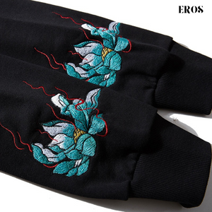 EMBROIDERY HOODIES AUSPICIOUS QILIN H035