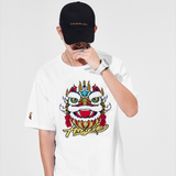 EMBROIDERY T-SHIRT LION DANCE #032