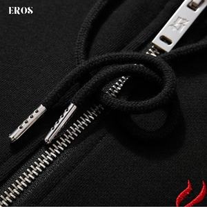 EMBROIDERY ZIP-UP HOODIES DRAGON H037