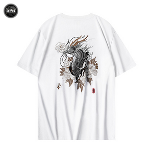 EMBROIDERY T-SHIRT DRAGON #065