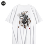 EMBROIDERY T-SHIRT DRAGON #065