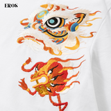 EMBROIDERY T-SHIRT LION DANCE BLESSINGS #033