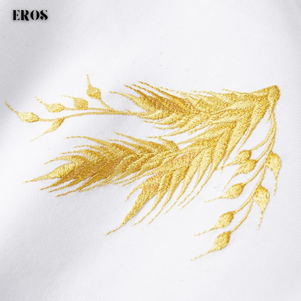 EMBROIDERY T-SHIRT EAR OF WHEAT #087