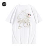 EMBROIDERY T-SHIRT QILIN IN CLOUDS #088