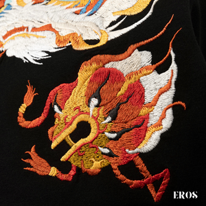 EMBROIDERY T-SHIRT LION DANCE BLESSINGS #033