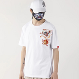 EMBROIDERY T-SHIRT LION DANCE BLESSINGS #033