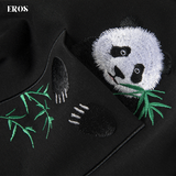 EMBROIDERY T-SHIRT POCKET PANDA #089