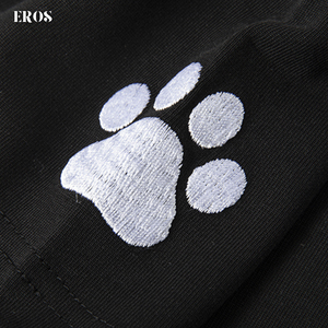 EMBROIDERY T-SHIRT POCKET PANDA #089