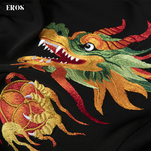 EMBROIDERY T-SHIRT DRAGON BLESSING #091