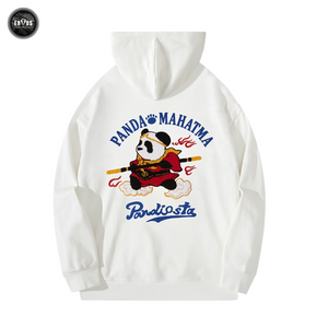 EMBROIDERY HOODIES PANDA MAHATMA H019