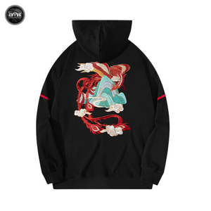 EMBROIDERY HOODIES PHOENIX NIRVANA H022