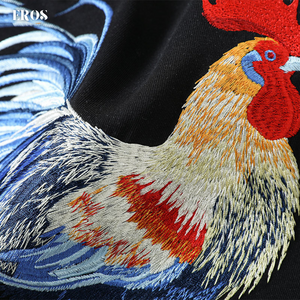 EMBROIDERY T-SHIRT ROOSTER #104