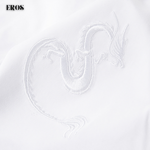 EMBROIDERY T-SHIRT DRAGON WEAVE #096