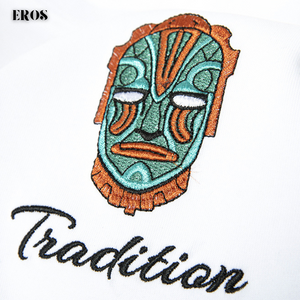 EMBROIDERY T-SHIRT BRONZE MASK #100