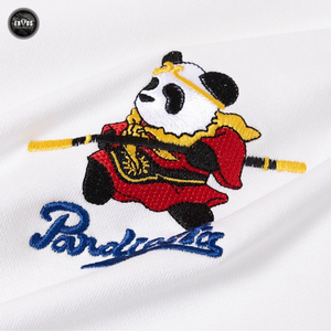 EMBROIDERY HOODIES PANDA MAHATMA H019