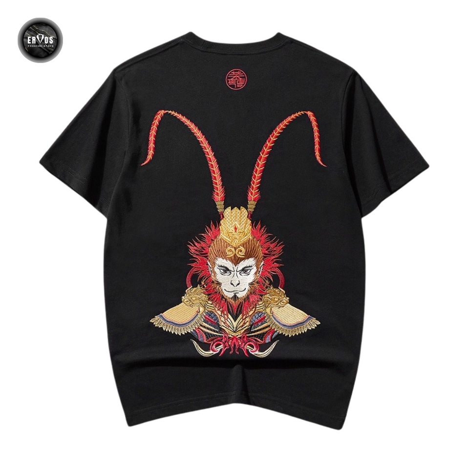 EMBROIDERY T-SHIRT SUN WUKONG #073