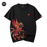 EMBROIDERY T-SHIRT RAINBOW PHOENIX #102