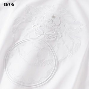 EMBROIDERY T-SHIRT LION HEAD #050