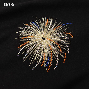 EMBROIDERY T-SHIRT FIREWORK #054