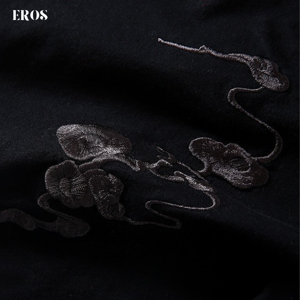 EMBROIDERY T-SHIRT QILIN #055