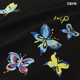 EMBROIDERY T-SHIRT BUTTERFLY #056